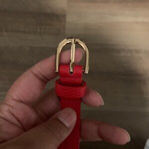Red/ Gold Belt
